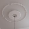 Ekena Millwork CR95HI Hillsborough Ceiling Ring (1/4 of complete circle),
