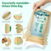 HeyFir Disposable Urine Bags for Travel, 900ML Portable Solutions for