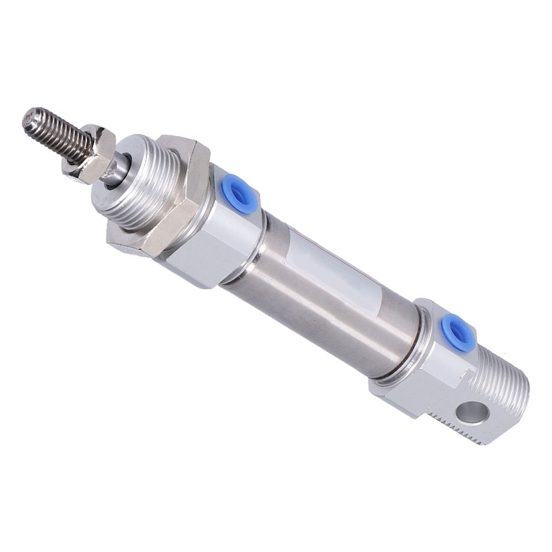 Mini Air Cylinder Stainless Steel Piston Rod Pneumatic Reciprocating Motion
