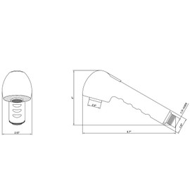 Dura Faucet (DF-RK800-VB) RV Kitchen Faucet Pull-Out Sprayer Replacement (Venetian Bronze)