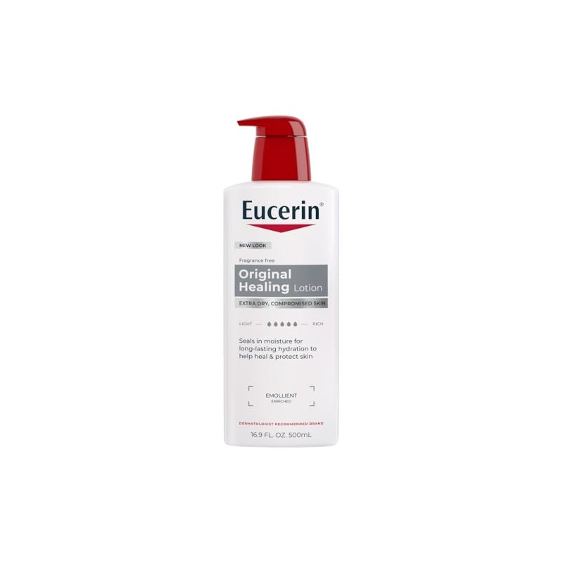 Eucerin Original Healing Rich Lotion, 16.9 Ounce