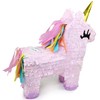 GiftExpress GIFTEXPRESS 16" Pink Unicorn Pinata - Mexican Theme Party