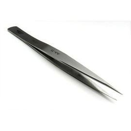Titanium Tweezer AA-TI Fine Tip Non-Magnetic High Temperature Soldering 5" - A1 By JTS