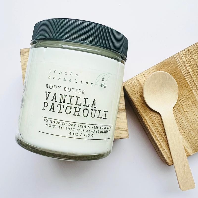VANILLA PATCHOULI BODY BUTTER - Size: 4oz