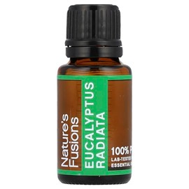 Nature's Fusions Australian Eucalyptus Radiata 15 ml, 100% Pure Therapeutic Grade Aceite de Eucalipto - Aroma Therapy Plant Oils for Diffuser, Shower
