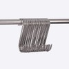 30 Pieces Large S-Shaped Hooks Long Stainless Steel (5.5 inches