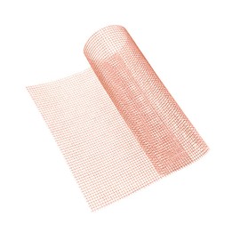 1 Pack 10 Mesh 99.9% Pure Copper Screen Woven Mesh Screen, Copper Mesh Cloth Fine Mesh, 11.8x11.8 Inch