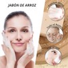 2 Pack Jabón de Arroz Tailandés para Limpieza Facial Suave