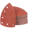 PMIQSA 90PCS 80 Grits Sanding Pads Mouse Sander Pads 11