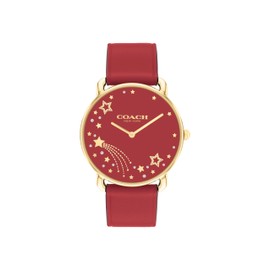 Coach Elliot Women's Quartz Watch, 2H Movement, Leather Strap - Water-Resistant to 3ATM - Modern Minimalist - Gift for Her, 36mm