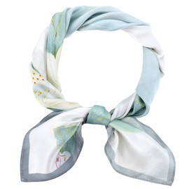 100% Mulberry Silk Scarf Women's 68 x 68 cm Silk Scarf