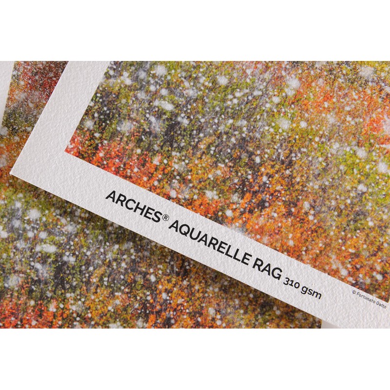 Canson Infinity Arches® Aquarelle Rag Watercolor Textured Matte Inkjet Paper,