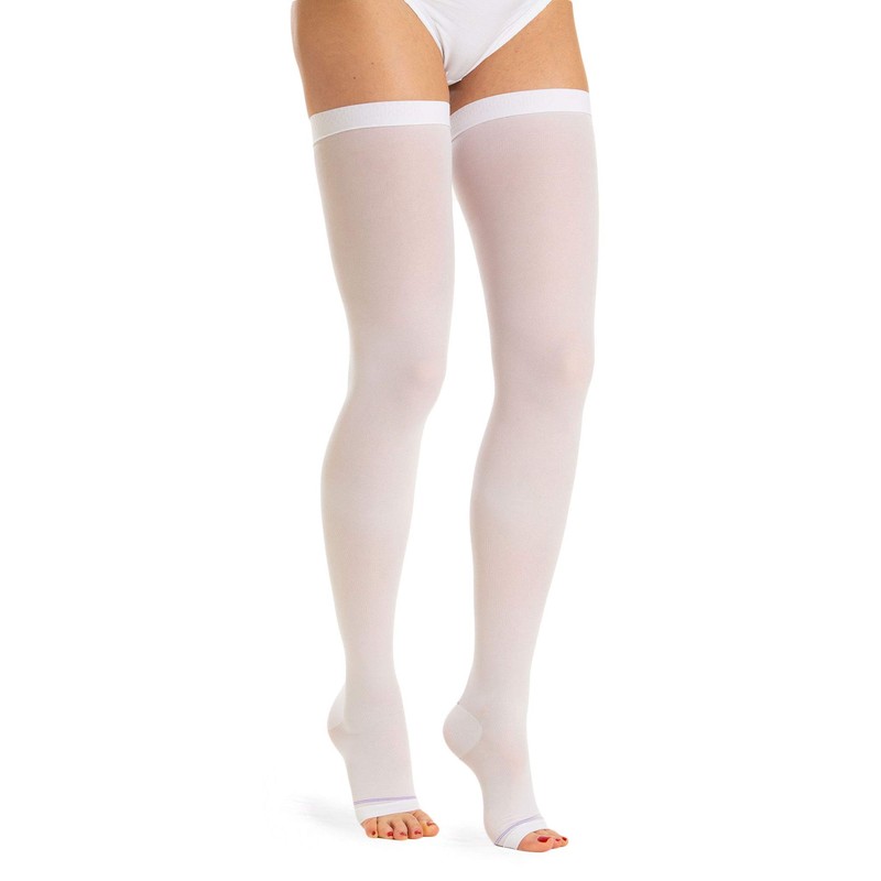 RelaxSan Antitrombosis M1370A (1 Par - Blanco, XXL) medias largas
