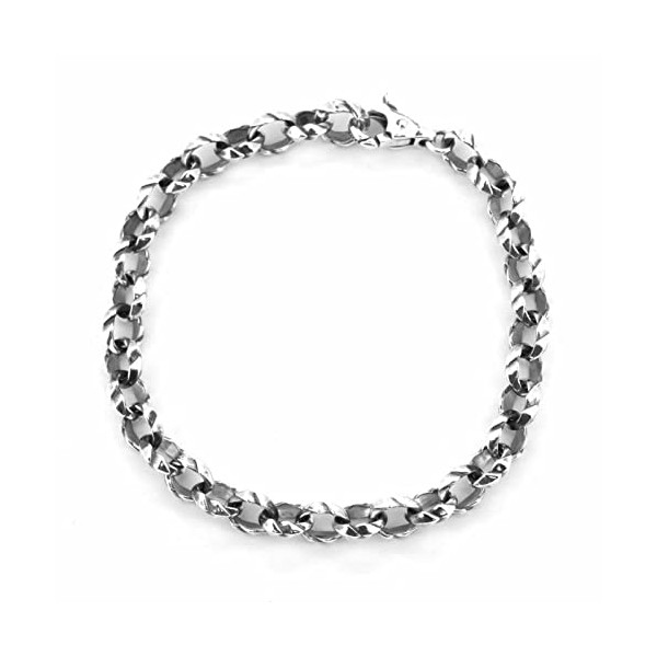Lion Heart Wrapped Medium Maned Bracelet, 925 Silver, Includes Custom