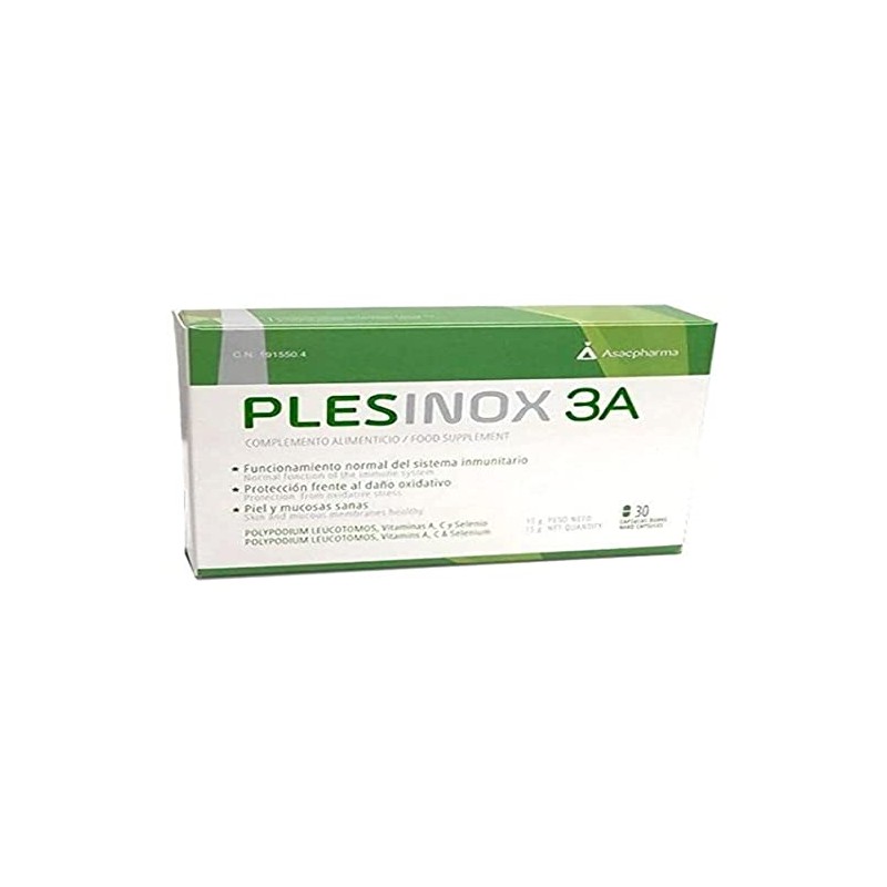 PLESINOX 3 to 30 Capsules for A2