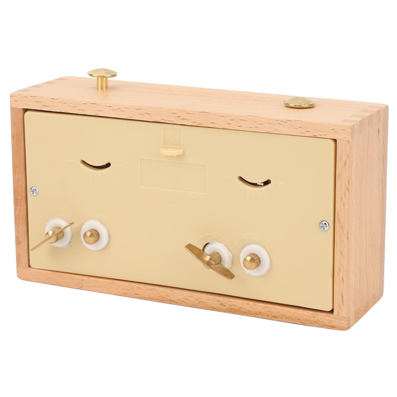 Wooden Mechanical Chess Clock, Quartz Analog Timer Chess Clock Timer,