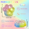 Dayingjiang 12 Packs Mini Cat Paw with Keychains Squeeze Fidget