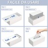 5mm Thicker Acrylic Tissue Box Cover, PITBVO Rectangular Tissue Box