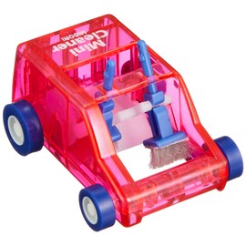 Midori Desktop Mini Cleaner and Dust Sweep, Pink Transparent (65612006)