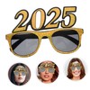 NOLITOY Year Party Eyewear Fun Frame Glasses for Graduation Events