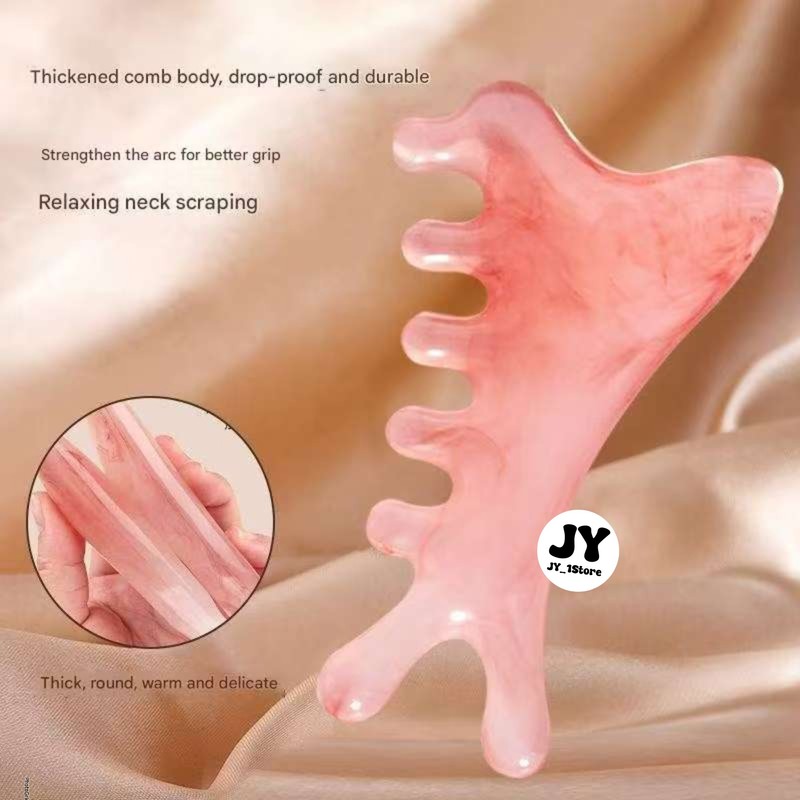 1pc 4in1 Meridians Massage Comb Head Eye Face Ear Nose