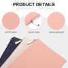 sourcing map PU Leather Makeup Bag, 2pcs Waterproof Cosmetic Organizer