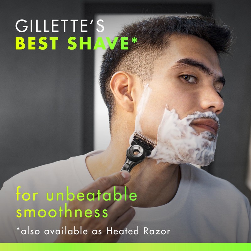 GilletteLabs Shaving Razor Blade Refills for Men, 12 Count