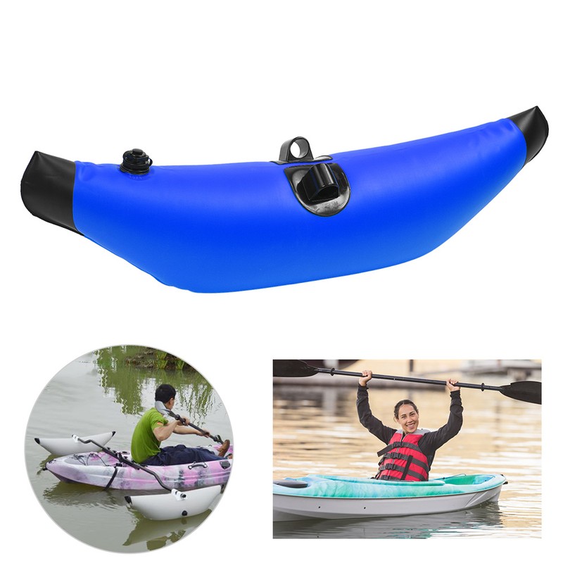 1 pcs PVC Inflatable Kayak Outriggers Canoe Buoy Float Standing