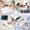 Humyoun Wedding Guest Book Letters to Bride 8.5x7 Inch,Blue,Classic
