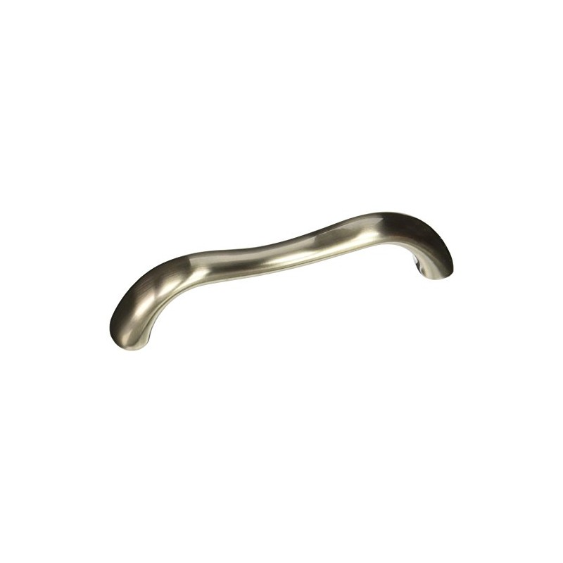 Baldwin 4474150 Contour Cabinet Pull in Satin Nickel