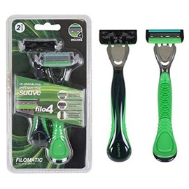 Filomatic 193363 Set of 2 Razors Four Blades