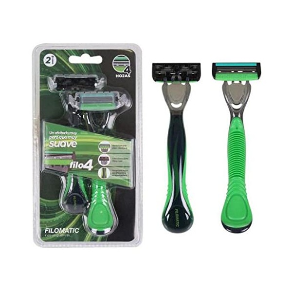Filomatic 193363 Set of 2 Razors Four Blades