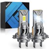FAHREN H7 Light Bulbs, 24000LM Brightness 1:1 Mini Size No