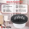 Enhon 4-1/4" OD Shower Drain Assembly, Snap in Shower Base