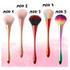 Brochas Para Maquillaje Rubor Polvo + Mini Brocha Diagonal F