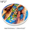 18" Diameter x 2" Deep Round Silicone Mold - Reinforced