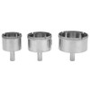 3pcs Portable Hole Opener Saw Drill Bit Tool for Glass