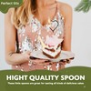 2.75" Disposable Wooden Taster and Sampling Spoons - Pack of