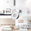 HG Power Soffit Vents 4 inch, Round Vent Cover with