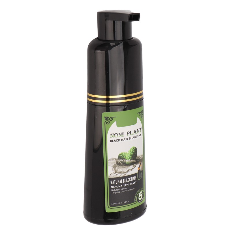 Black Hair Shampoo White Hairs Dye Colouring Quick Dyeing 250ml