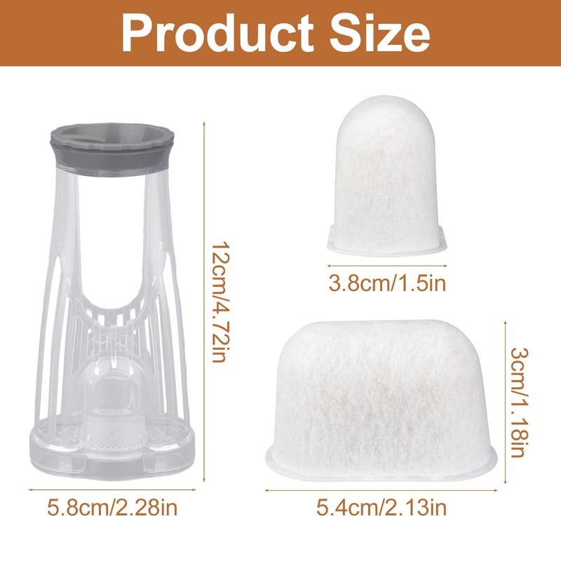 Filter Replacement Parts Starter Kit, Included Coffee Maker Cartridge Holder