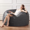 ILPEOD Bean Bag Chairs for Adults - Memory Foam Furniture