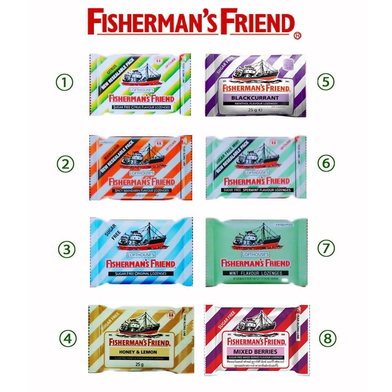 FISHERMAN'S FRIEND (8. Mixed Berry (Sugar Free)