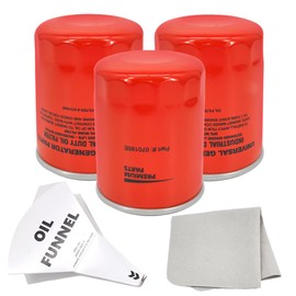 Gewxgzo 070185E Oil Filters with Paper Funnel Oil Wipe for Ge-nerac 8kw-24kw Air-Cooled and Portable Generators 760cc 990cc Engines Rep 070185ES 70185