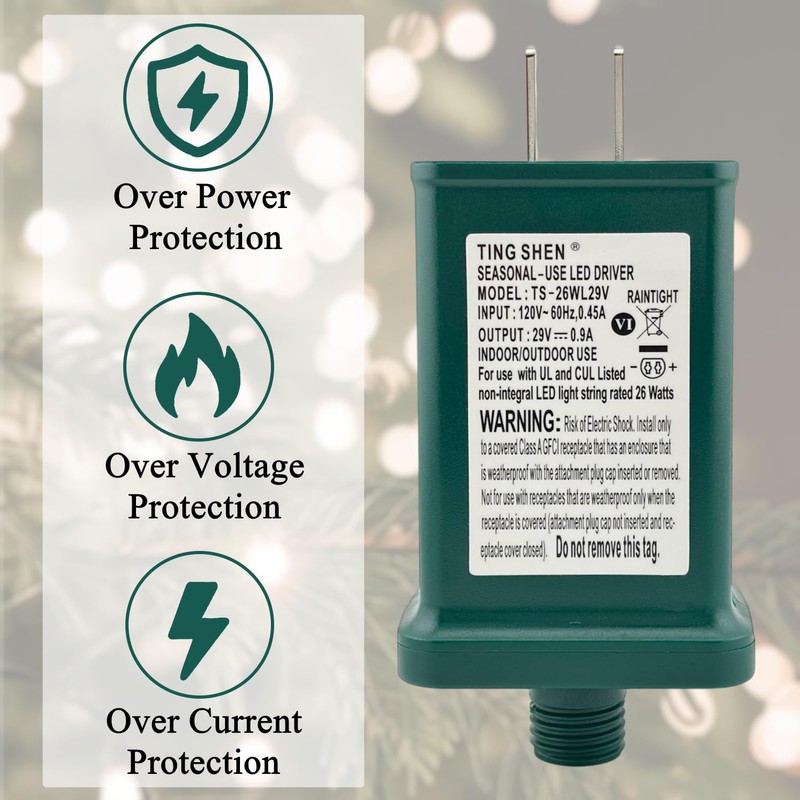 Power Supply TS-26WL29V LED Transformer 29V 0.9A 26W Raintight IP44