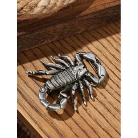 HAQUIL Vintage Scorpion Metal Animal Punk Belt Buckle Fashion Gift Luxury Jewelry