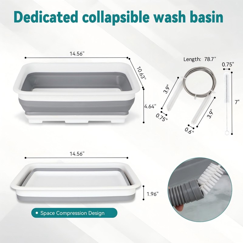 11 Pack CPAP Cleaning Kit – 78.7 in Extra-Thick Hose