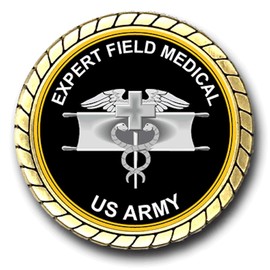 US Army Expert Field Medical Badge Challenge Coin