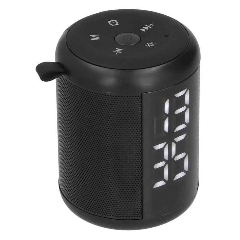 Bluetooth Speaker Alarm Clock Multifunctional Dual Alarm Clock LED Screen