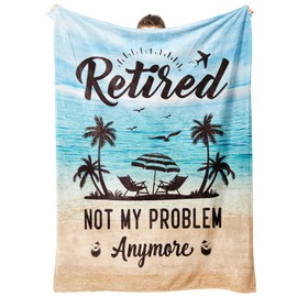 Retirement Gifts for Women Men 2024, Retirement Blanket Gifts, Coworker Leaving Gifts, Farewell Going Away Gifts, Retirement Gifts for Colleagues, Friends, Teachers, Nurses, Doctor, Boss